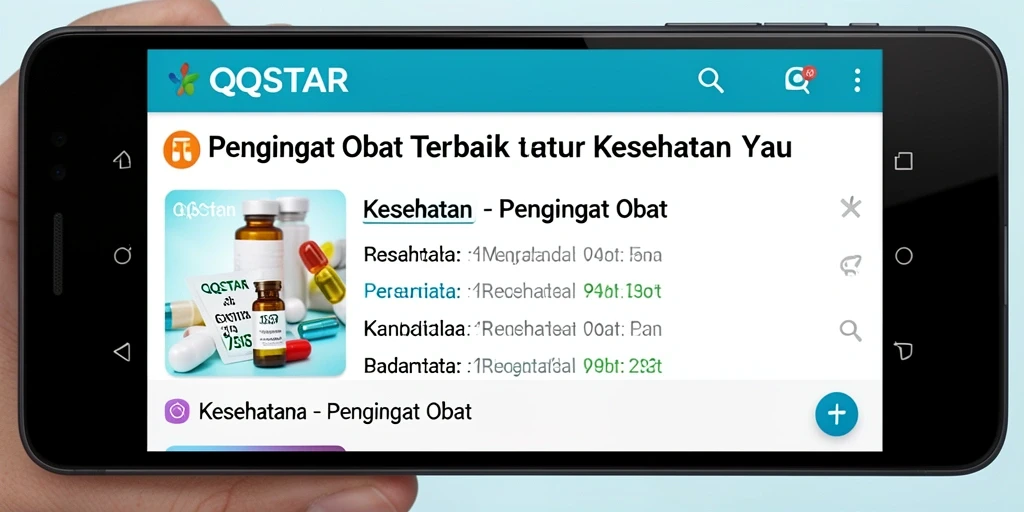 Antarmuka pengguna QQSTAR yang intuitif dan informatif.