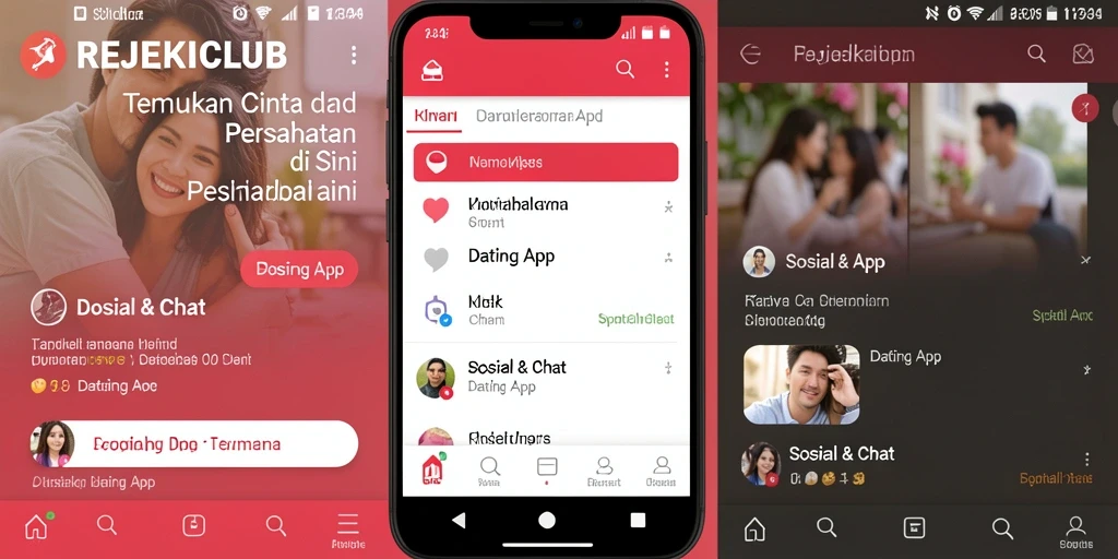 Tampilan antarmuka user-friendly dari REJEKICLUB.