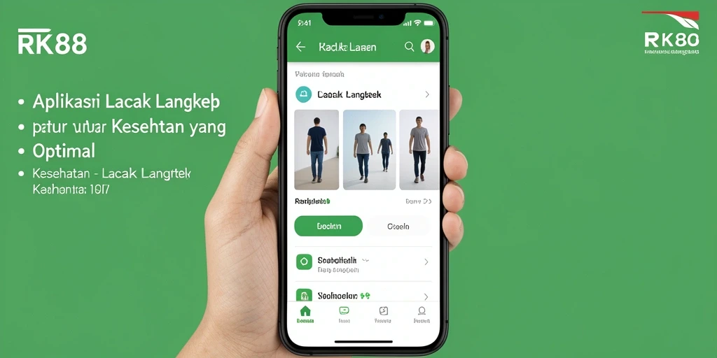 Tampilan antarmuka RK88 yang sederhana dan informatif.